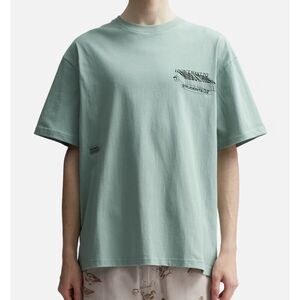 Students Green Cotton T-shirt(Size Small)